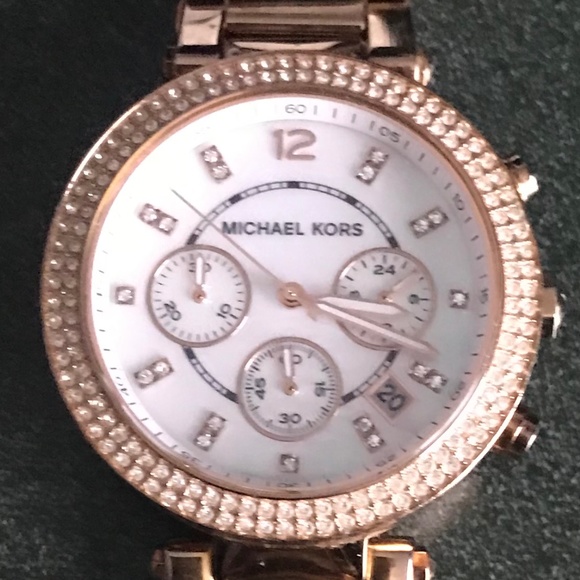 Michael Kors Parker Chronograph Rose Gold-tone Stainless Steel Women’s Watch main image 14